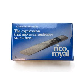 Rico Royal Baritone saxophone reeds 1.5